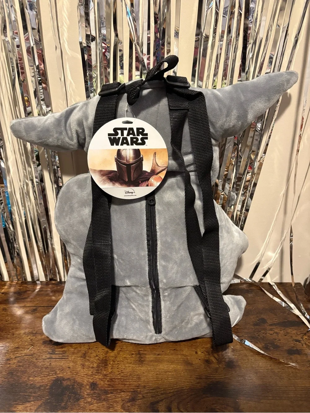 Star Wars The Child (Grogu) Plush Kids Backpack Green Brown Pink
